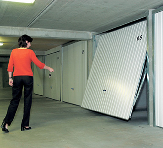 Porte-garage-collectif